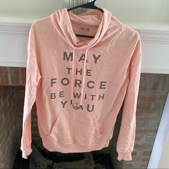 StarWars May The Force Be With You Hoodie Size Medium - Picture 2 of 4